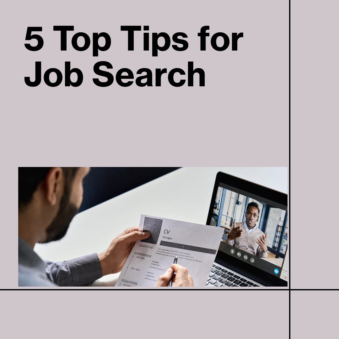 Top Tips for Job Search