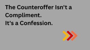 Counteroffer confession